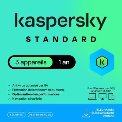 Kaspersky Standard 2026 - 3 Users - 1 Year